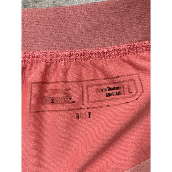 Slazenger Juniors Golf Skort XS Orange Elastic Waistband Built-in Shorts - Picture 3 of 8